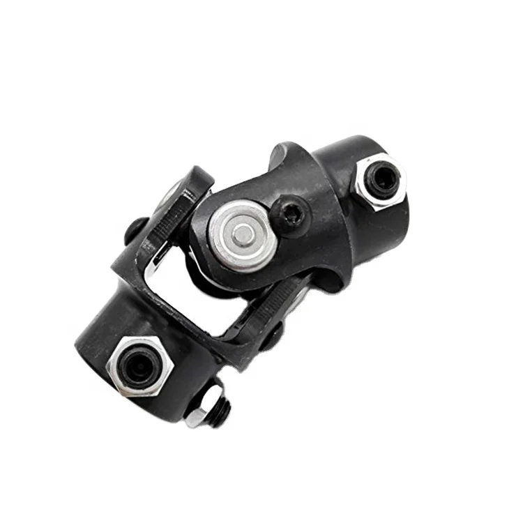 Black Single Steering Shaft Cross Bearing Universal Joint for UTV ATV Steering Systems