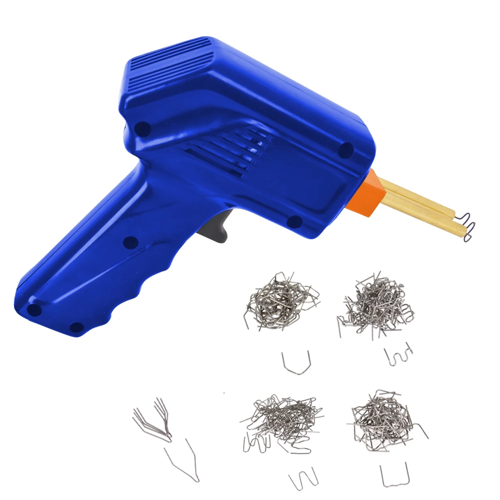 70W Welding Gun Hot Stapler Plastic Welding Machine Bumper Repair Kit 110V/230V