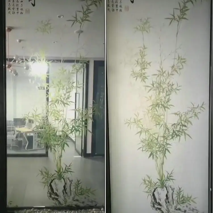 Self-adhesive electrical switchable controlled pdlc patin  smart decorative film for glass window