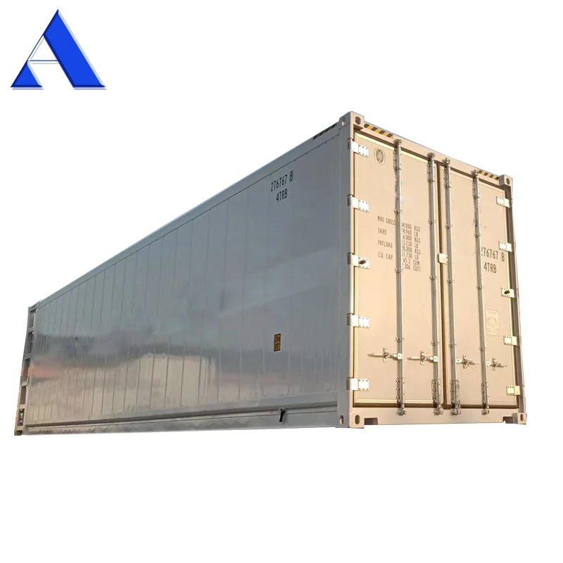 2 Room Dual Temperature 40ft Land Transportation Reefer Container
