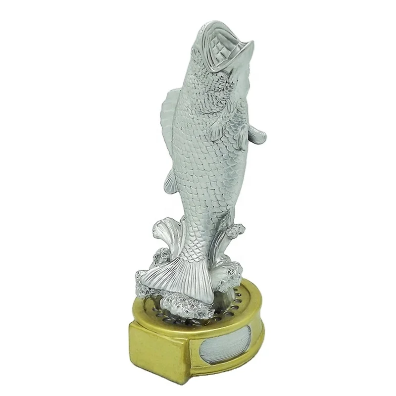 Fish Sculpture Resin Trophy