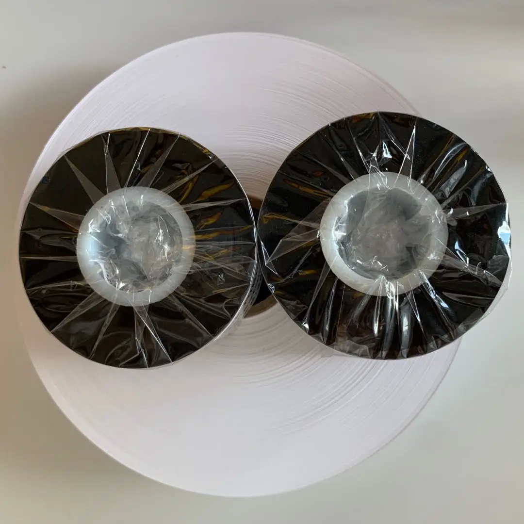 High quality plastic core TTR washing Resin thermal transfer label barcode  ribbon wax