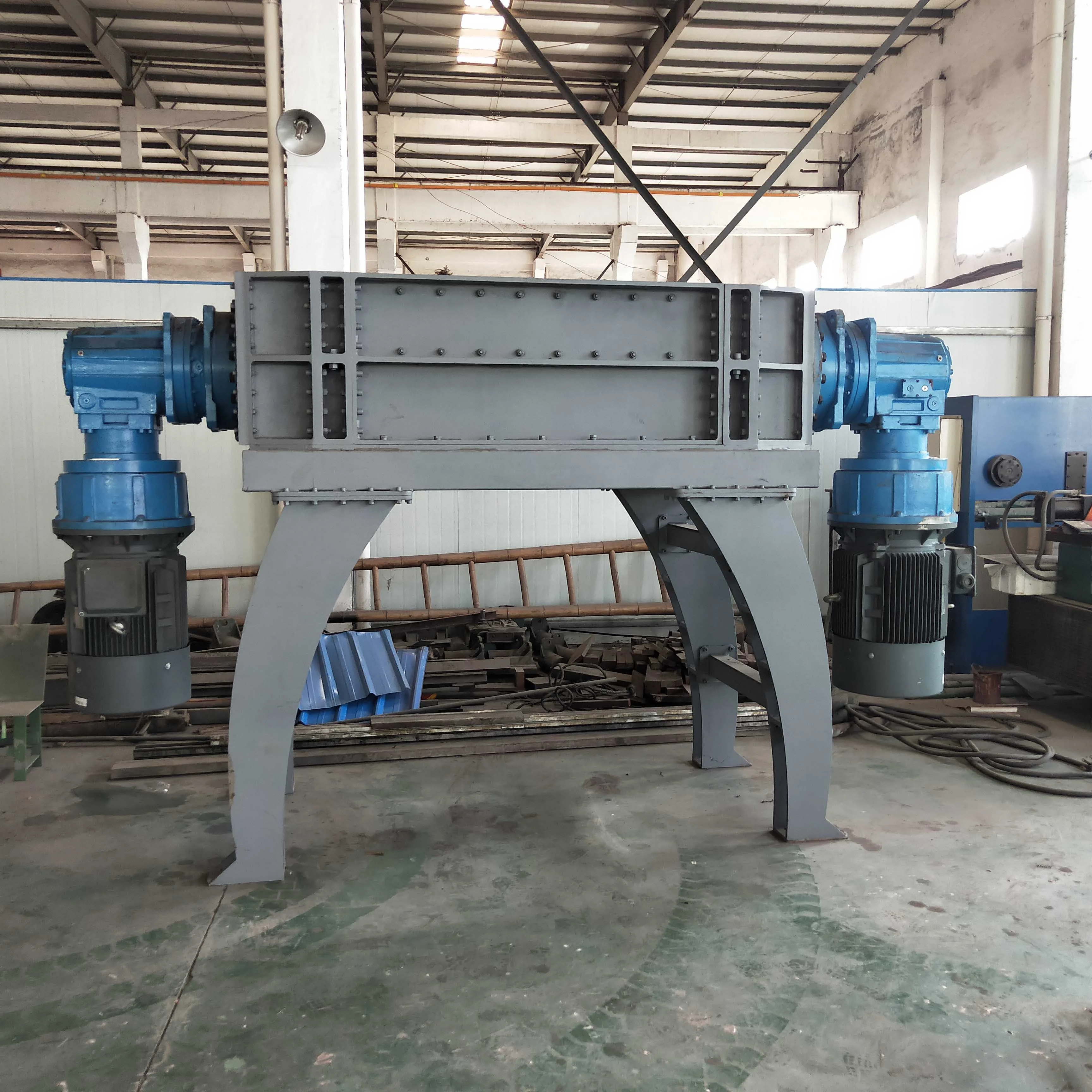 Forever heavy Double Shaft Metal Scrap Shredder/Steel Shredder Machine Price