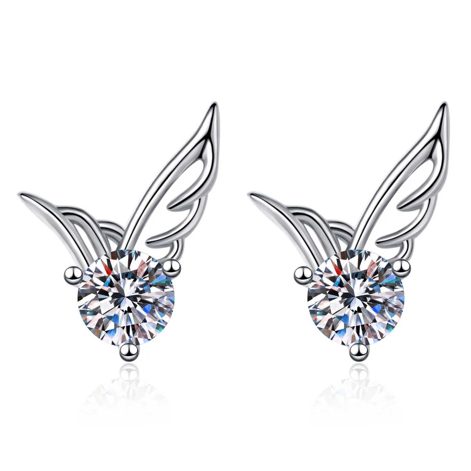 2023 fashion accessories women earrings Angel Wings Stud earrings factory wholesale