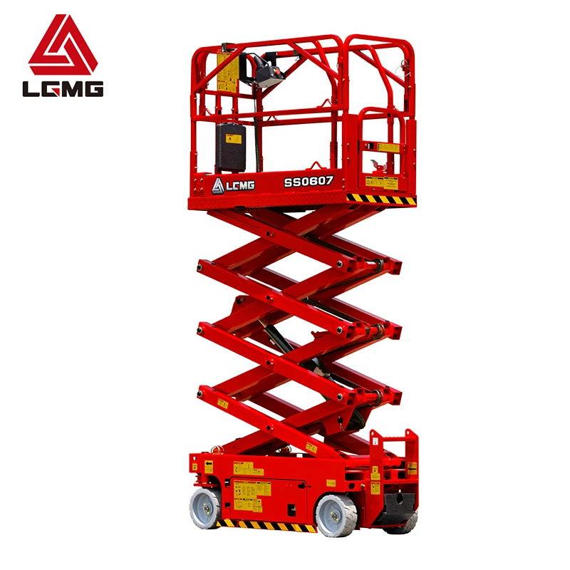 Гидравлическая лестница LGMG AS0607, 8 м, ножничный подъемник, платформа для сцены