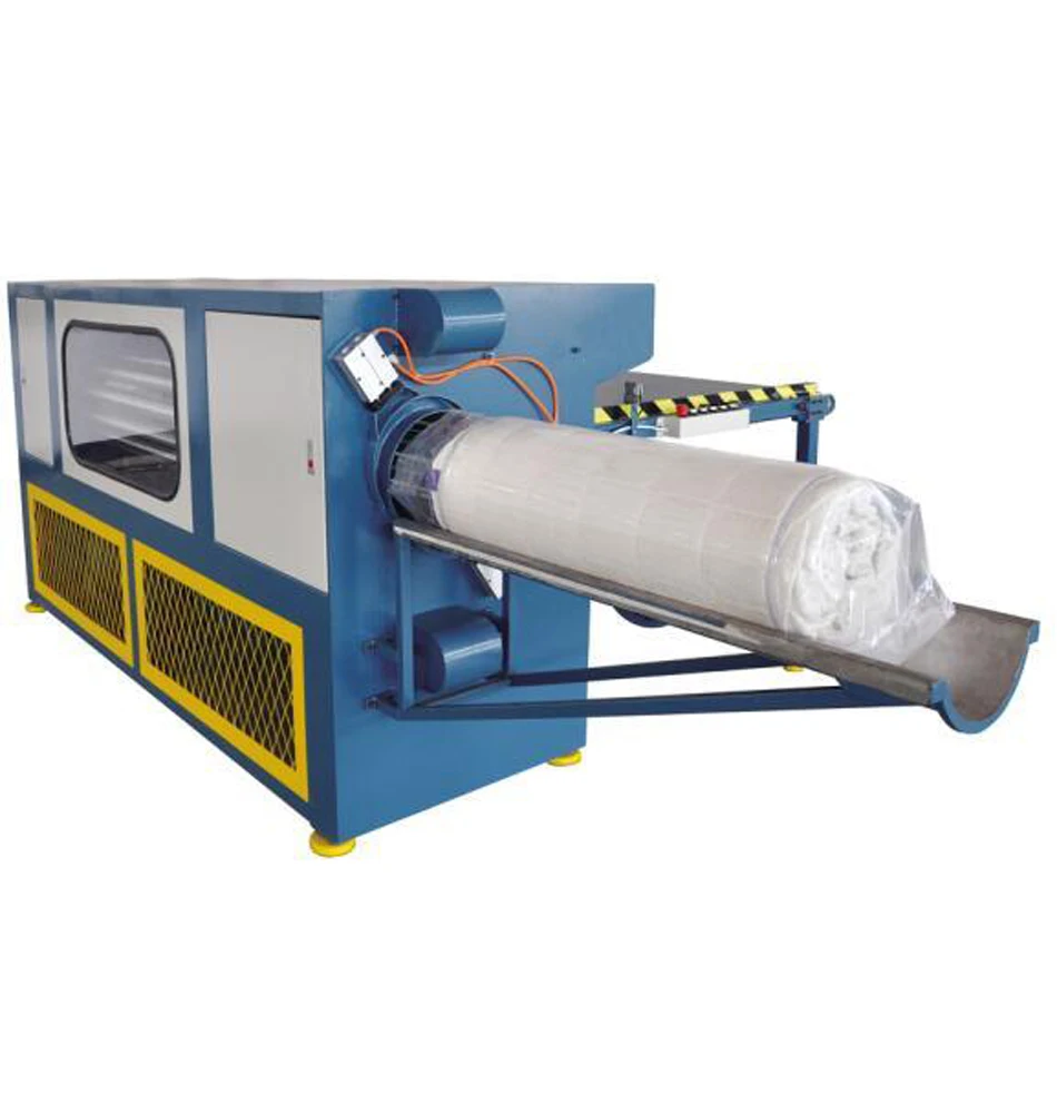 Unique products for sale rolling packaging foam mattress roll packing machine