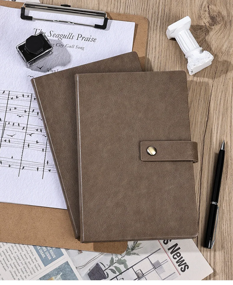Simple A5 Notebook Thickened B5 Notepad For Primary And Middle School Students Classroom Book Printed Logo With Magnetic Buckle