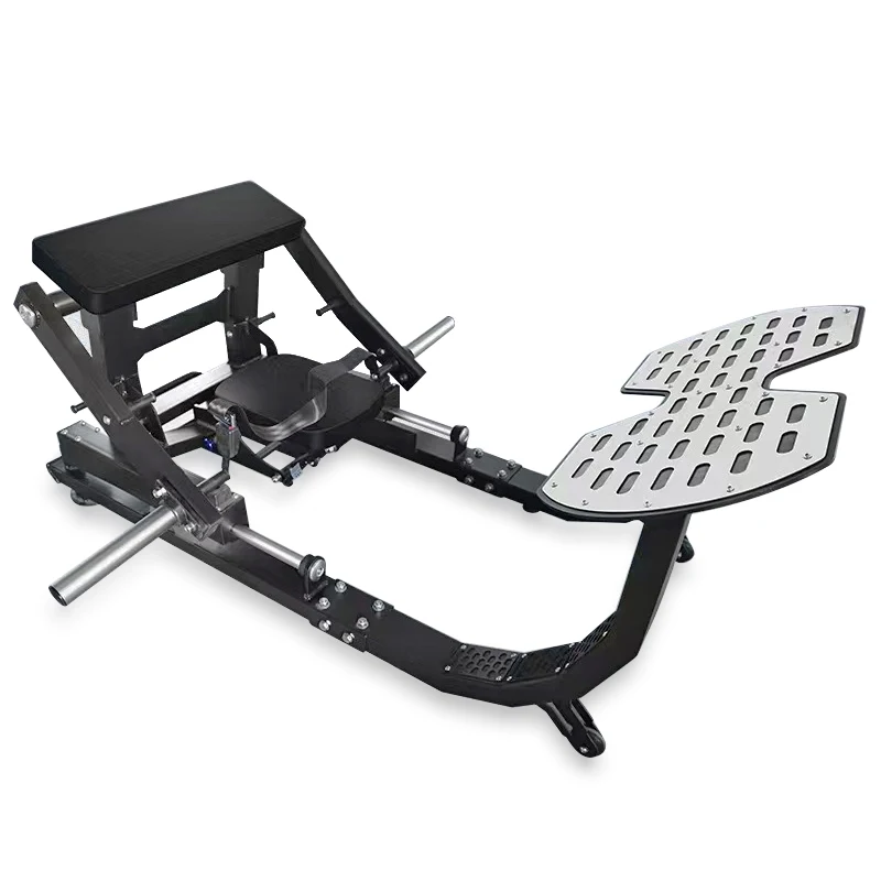 THYFIT Gym Commercial Equipment Fitness Plate Loaded Glute Bridge Drive Hip Thrust Machine