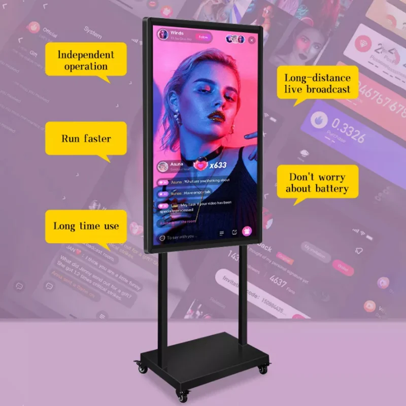 46 55 Inch Indoor Videowall Monitor Advertising Display Narrow Bezel 2k 4k Hd Panels Mulit Splicing Screens Lcd Video Wall