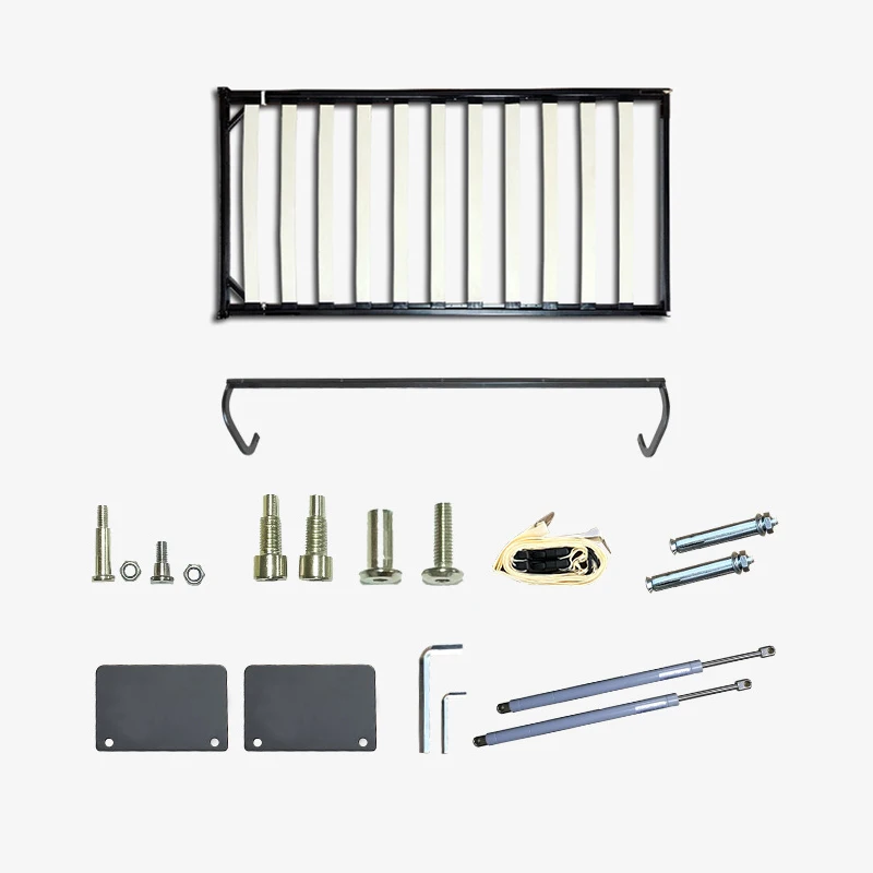 Wholesale DIY Manual Vertical Horizontal Murphy Bed Frame Easy Install Operation Pull-Out Floding Hidden Wall Bed Mechanism