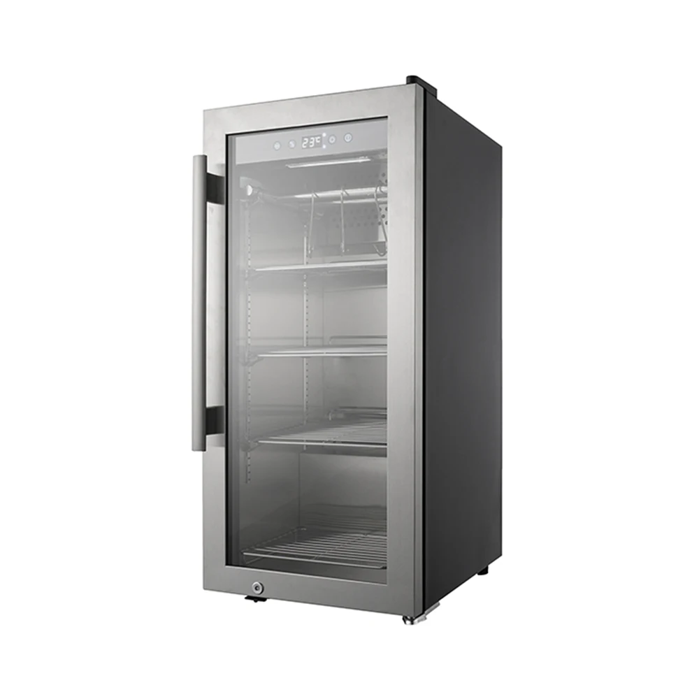 75L Professional Commercial Catering Equipment Steak Beef Display Cabinets Dry Age Meat Fridge Refrigerator for Restaurant Hotel