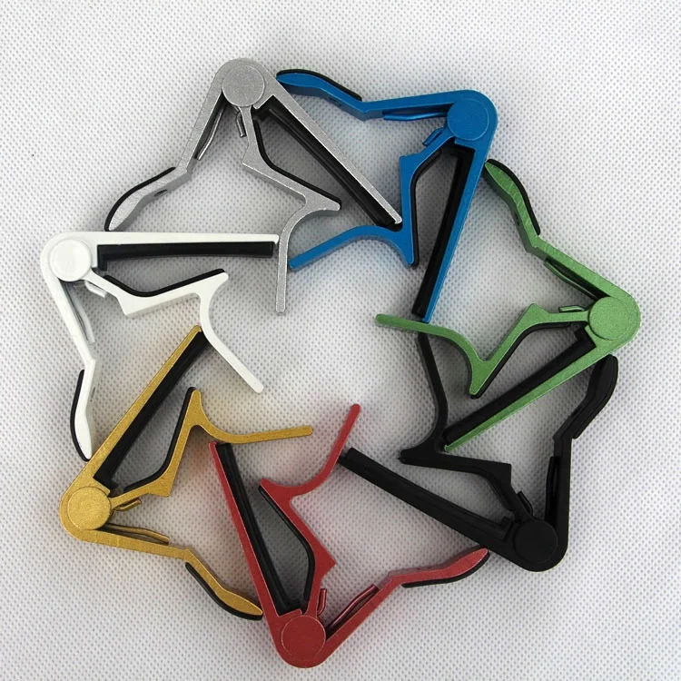 Wholesale cheap fashion mini comfortable custom acoustic electric color guitar capo