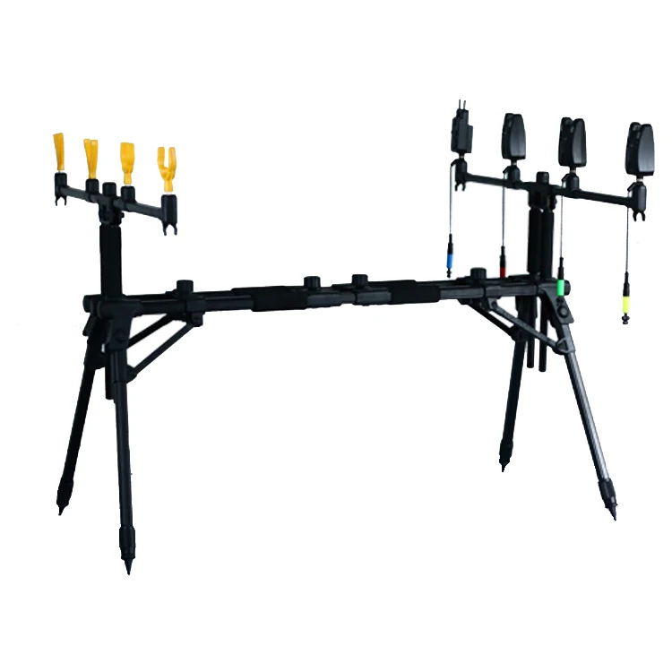 Adjustable Retractable Carp Fishing Rod Pod Stand Holder