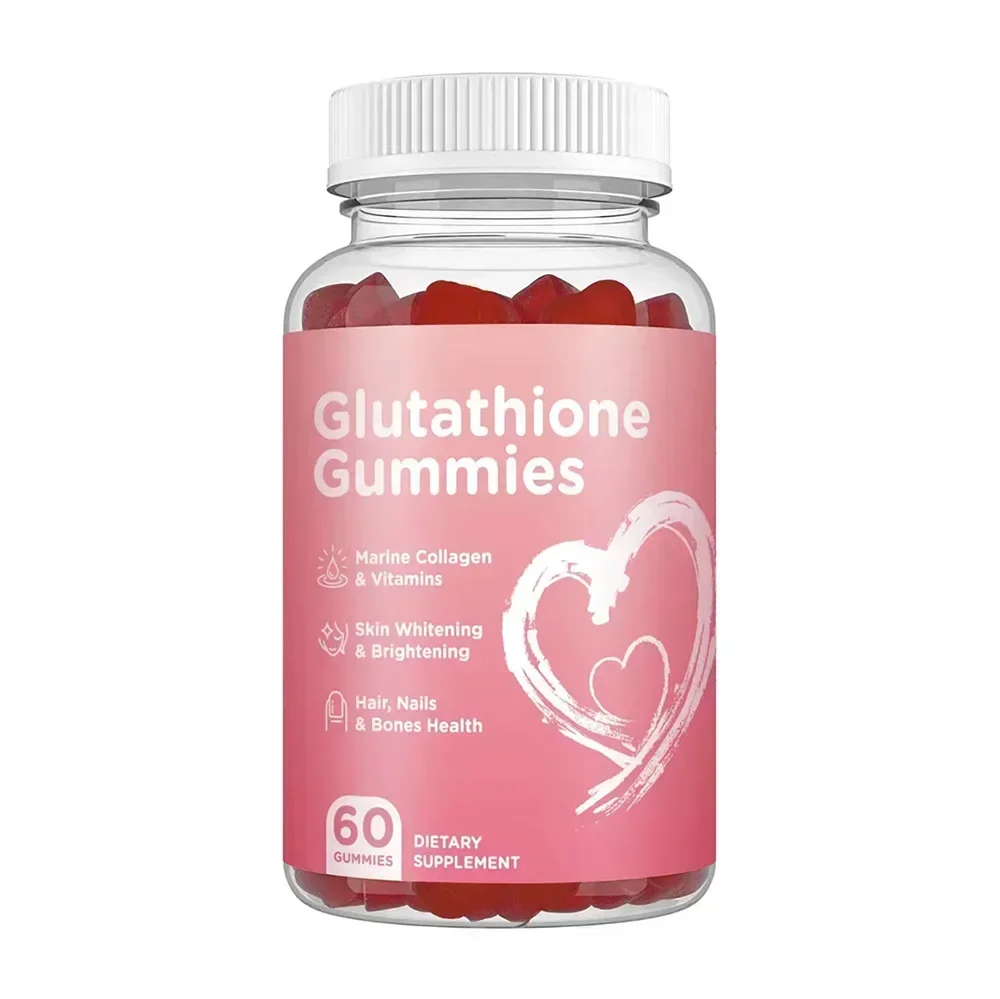 1 bottle gummies to supplement vitamins collagen promote growth and health food