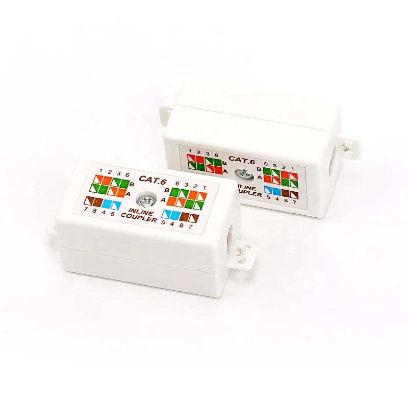 4 пары/8-way Cat 6 встроенный пробойник соединитель кроны соединительный элемент RJ45