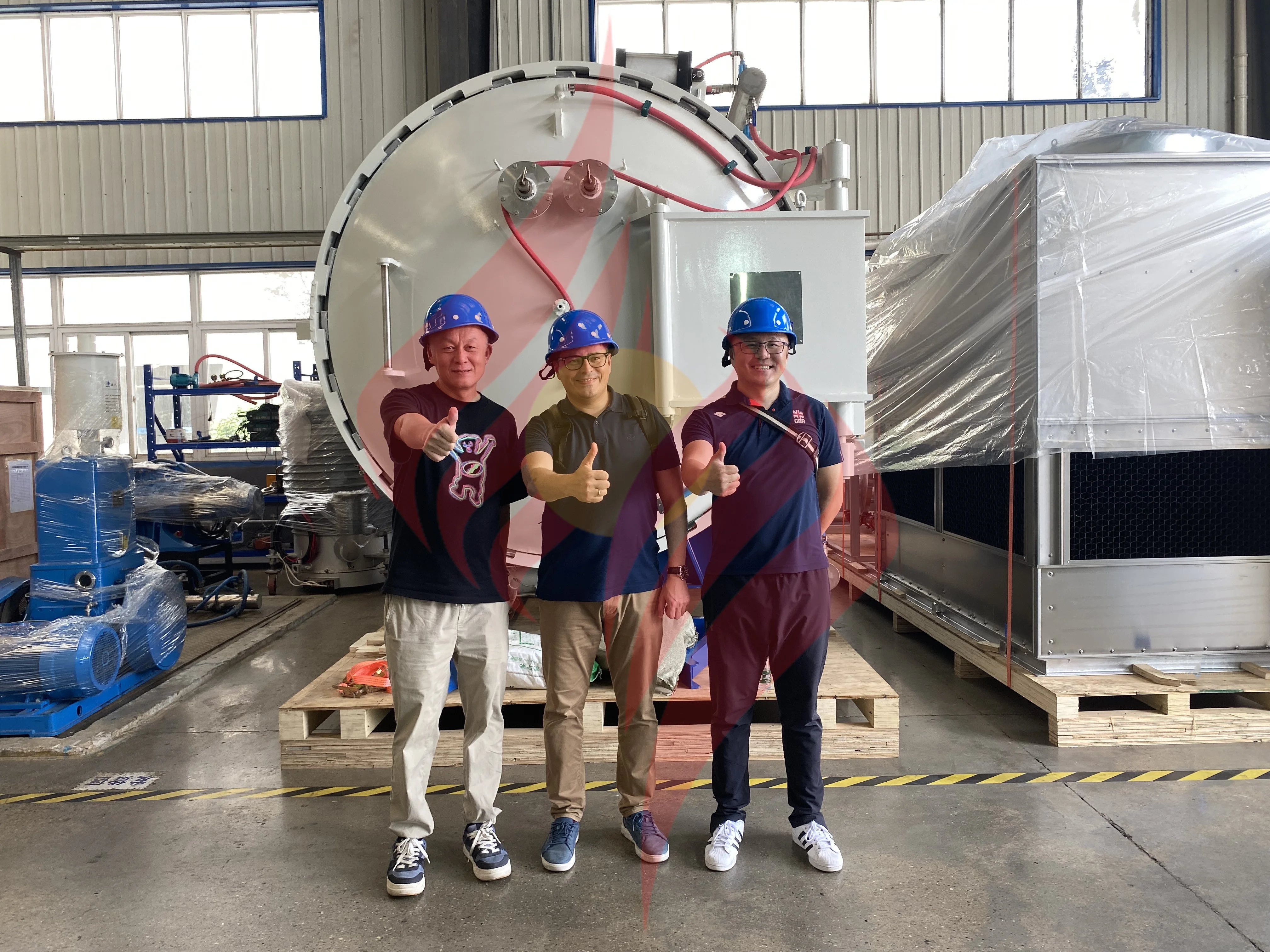 800c Continuous Atmosphere Aluminum Brazing Vacuum Furnace For Radiators Air-Conditioning Evaporators Heat Exchangers