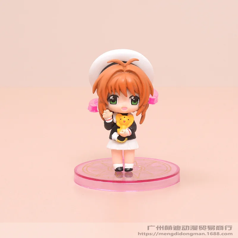 8 шт./набор куклы из ПВХ