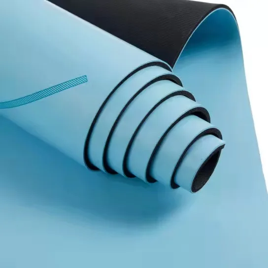 popular eco friendly non slip natural rubber cooling yoga mats black pu yoga mat for sex