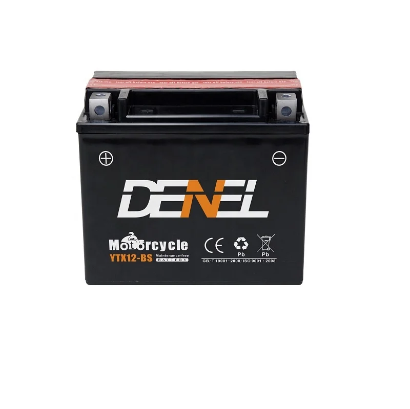 12v 12ah sealed lead acid motorcycle battery/2 wheeler batteries