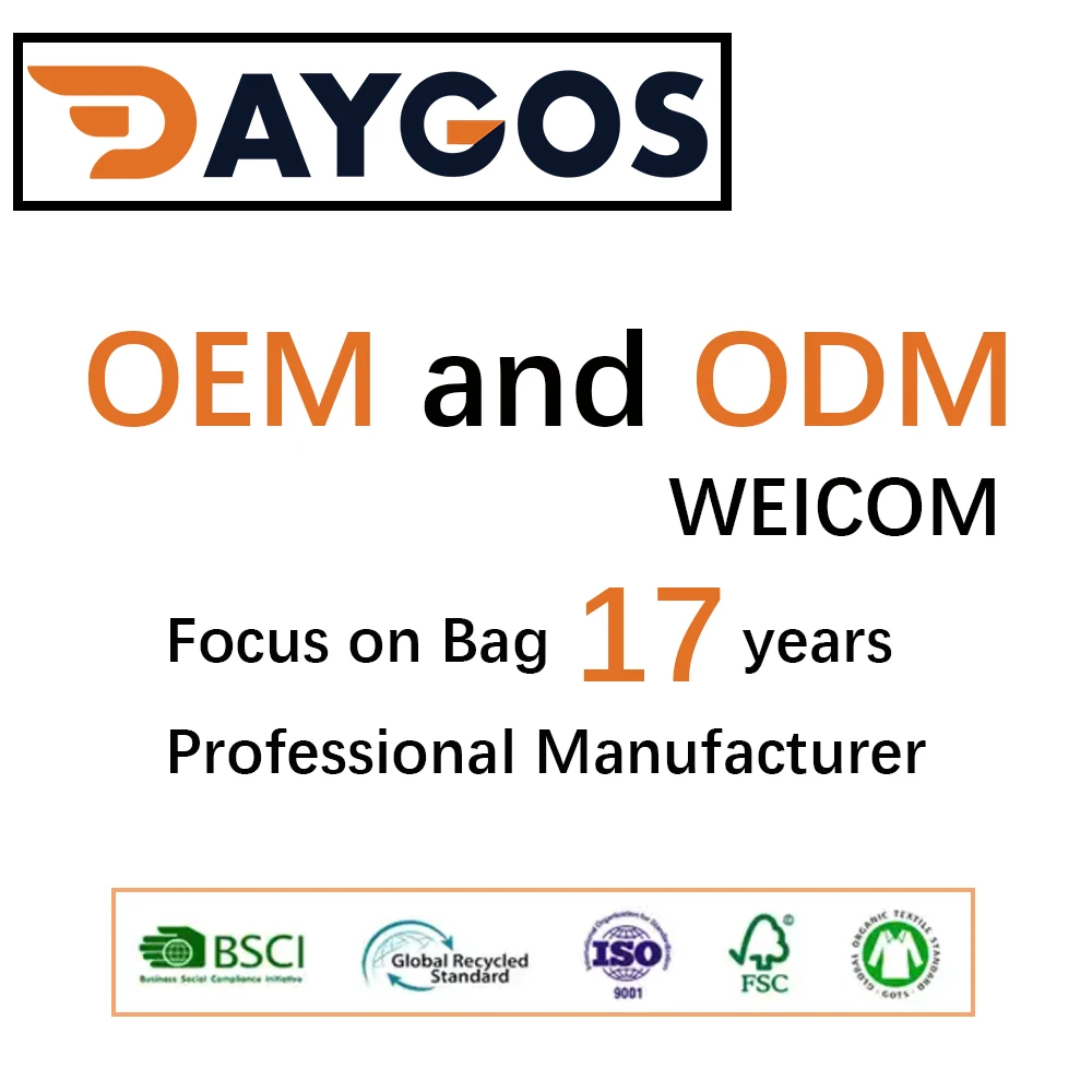 DAYGOS 2024 Hot Sale Durable Gym Bag with Large Volume for Gym Exercise Waterproof Fabric Gym Bag with Shoes Compartment