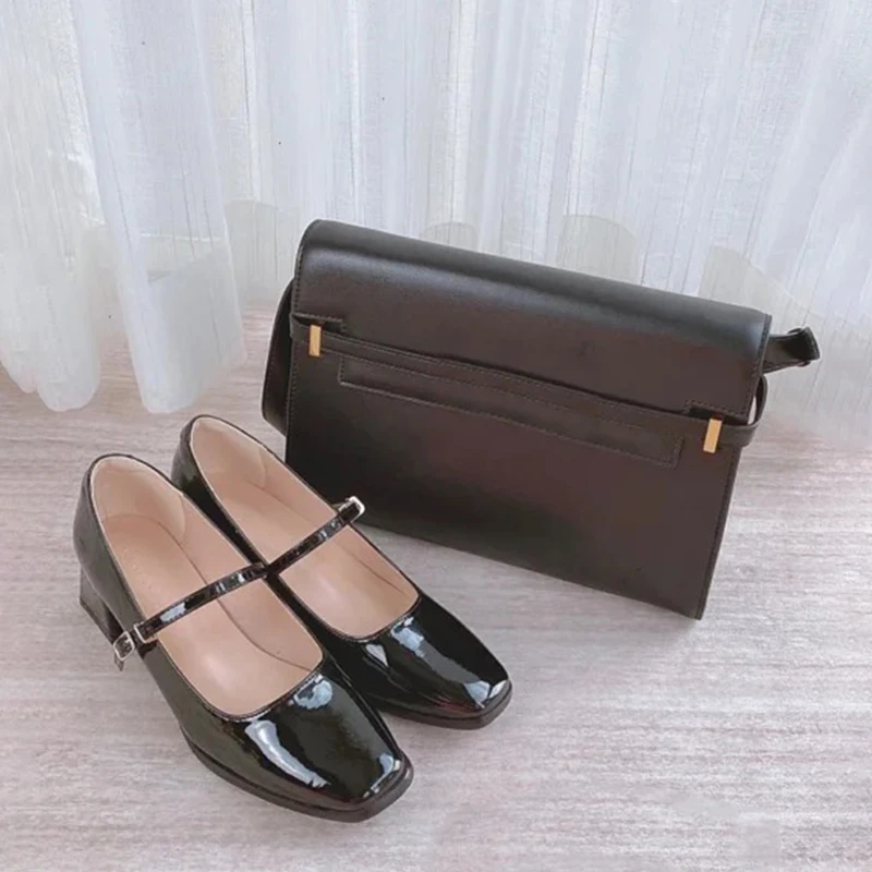 Custom Private LabelDesign Material Printed Women Matching Handbags Purse Set Shoe And Bag Set Women For Party