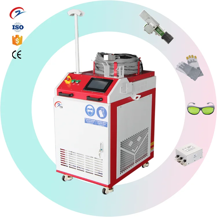 Factory 3000w laser cleaner for Oil Metal Rust Removal High efficiency Portable Handheld Fiber Laser Cleaning Machine