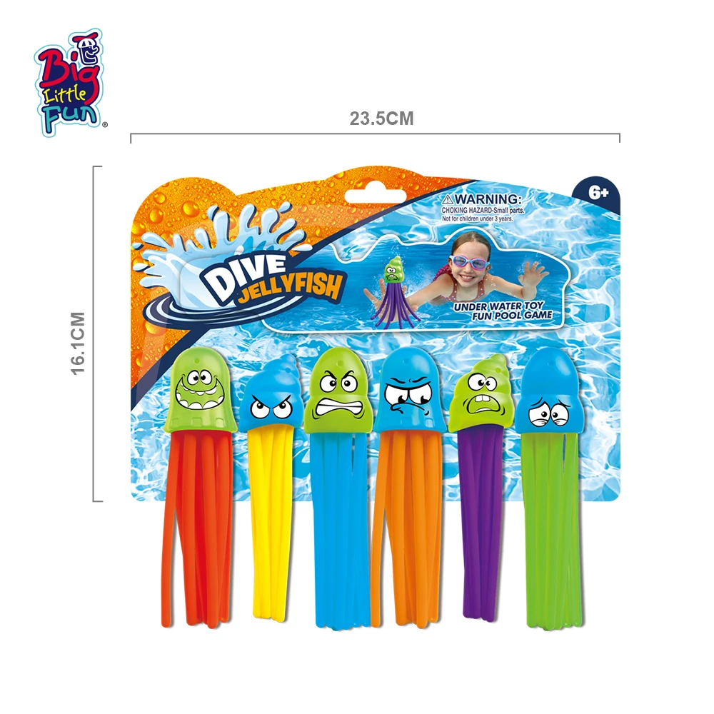Hot Selling Product Kid Outdoor Toy Sport Summer Training  Jellyfish Diving Game For Children Swimming