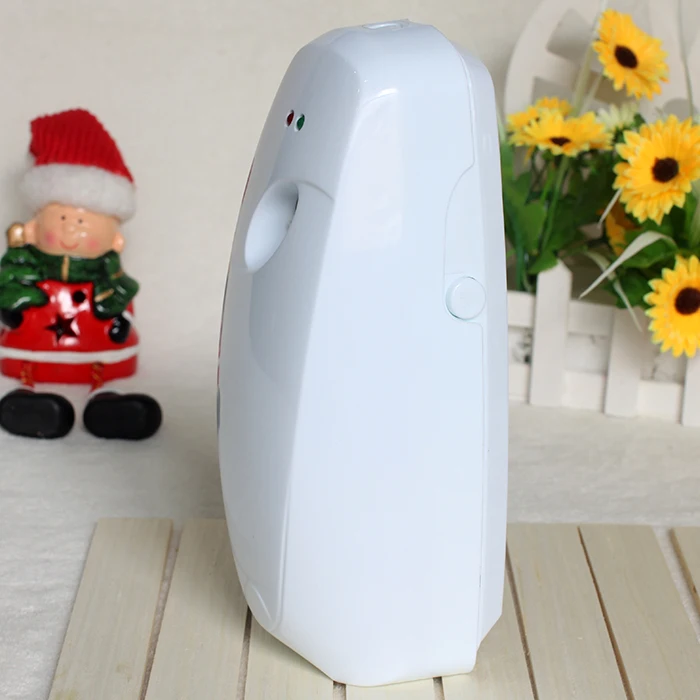 Free Sample wall mounted automatic metered aerosol dispenser fragancia perfume auto dispensador odor eliminator machine for home