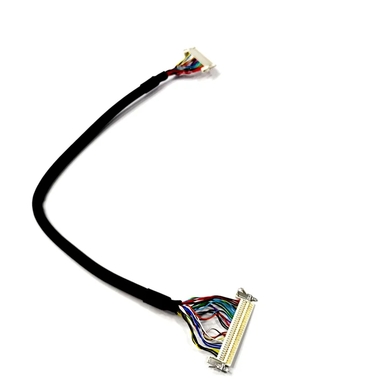 Teveik  30Pin 40 Pins JAE I-Pex Display Lvds Cable  lvds cable assembly