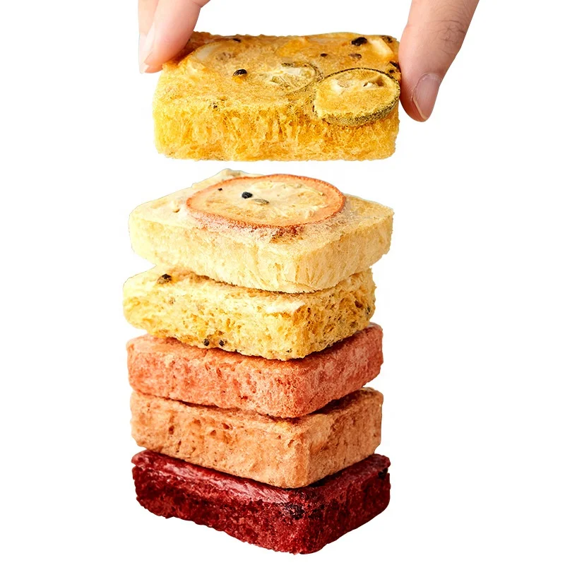 High Quality Freeze Dried Fruit Blocks Natural Freezed-dried Fruit Drink Kumquat Lemon Passion Fruit Cubes