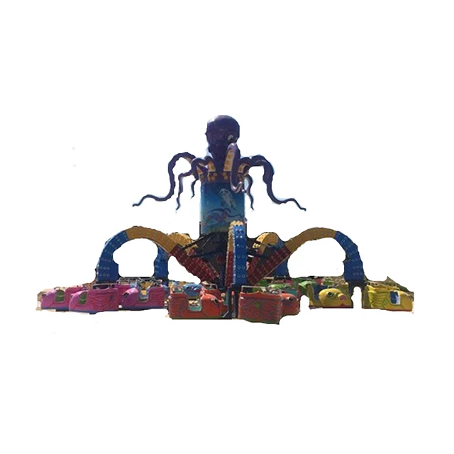 wholesale durable Rotating Octopus amusement amusements rides Spinning Octopus