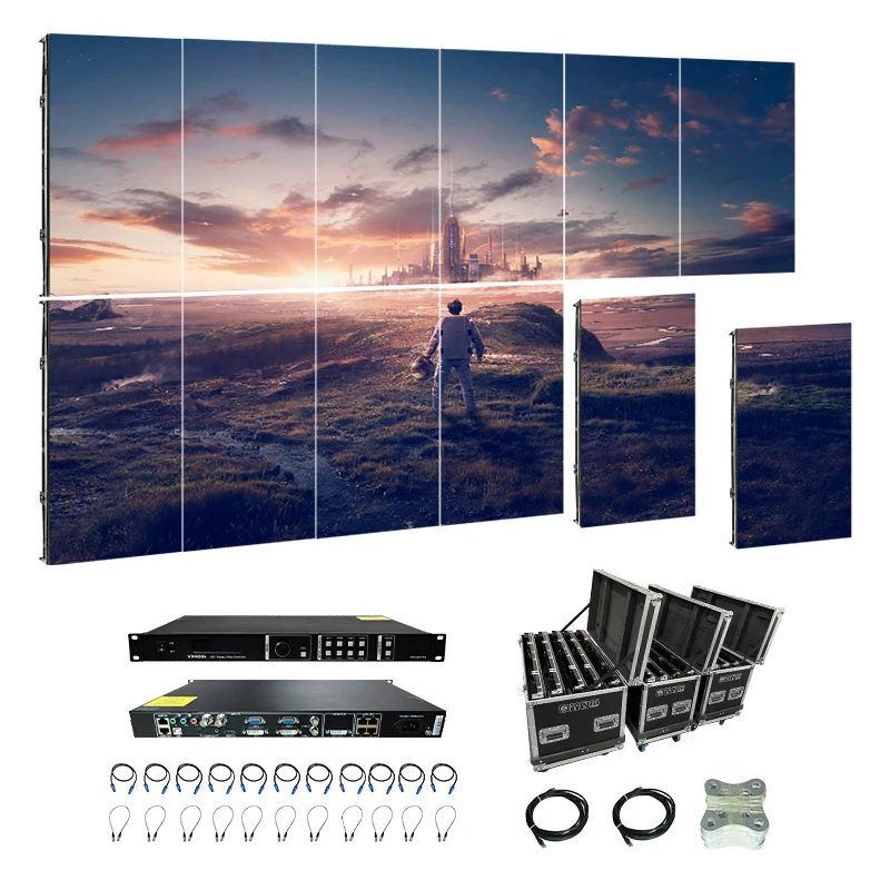 p3.91 p3 p4 p5 p6 p8 outdoor indoor led stage video wall 3d advertising waterproof rgb panels display screen led wall