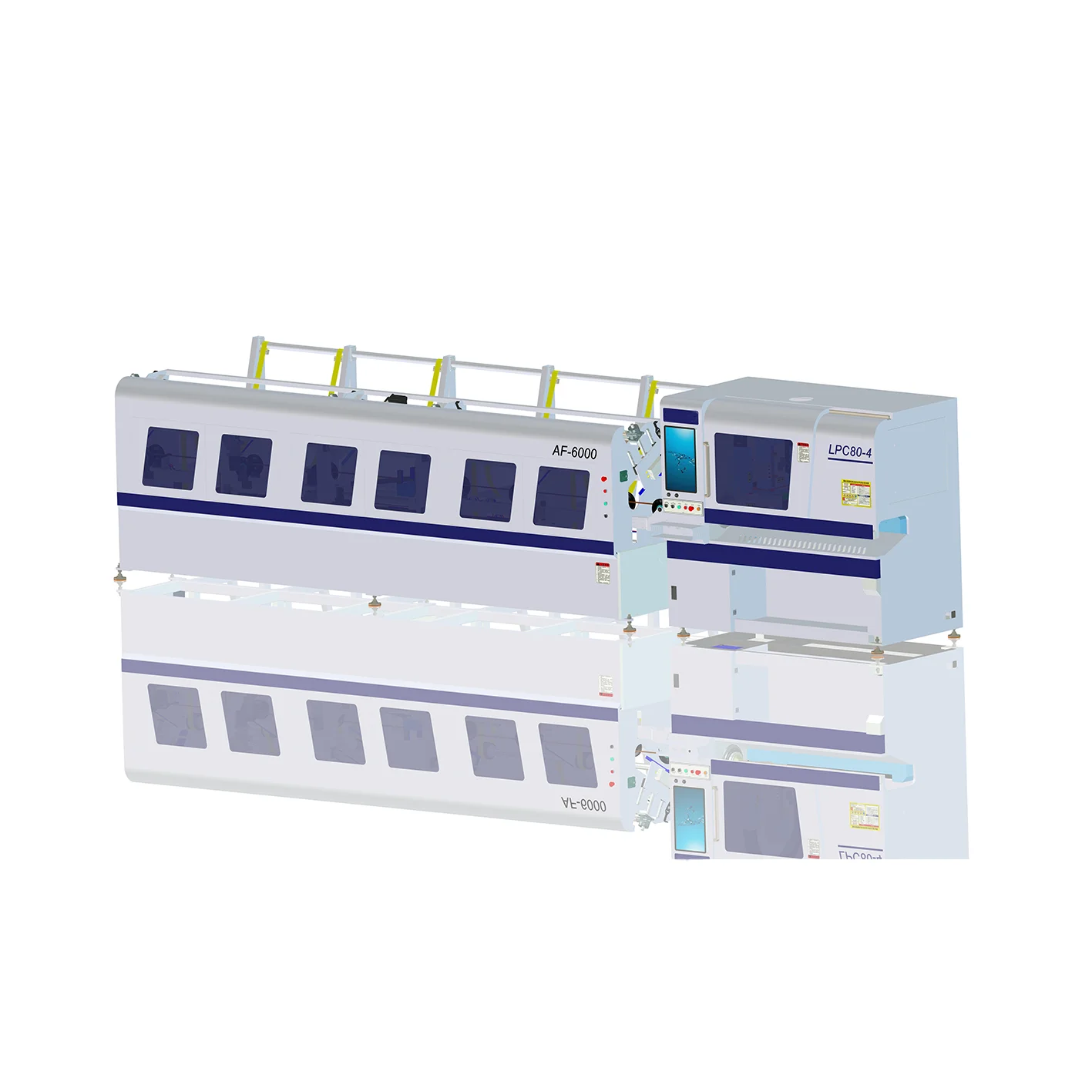 High Speed Pipe Fiber Laser Cutting Machine for Metal Small Tube Cutting