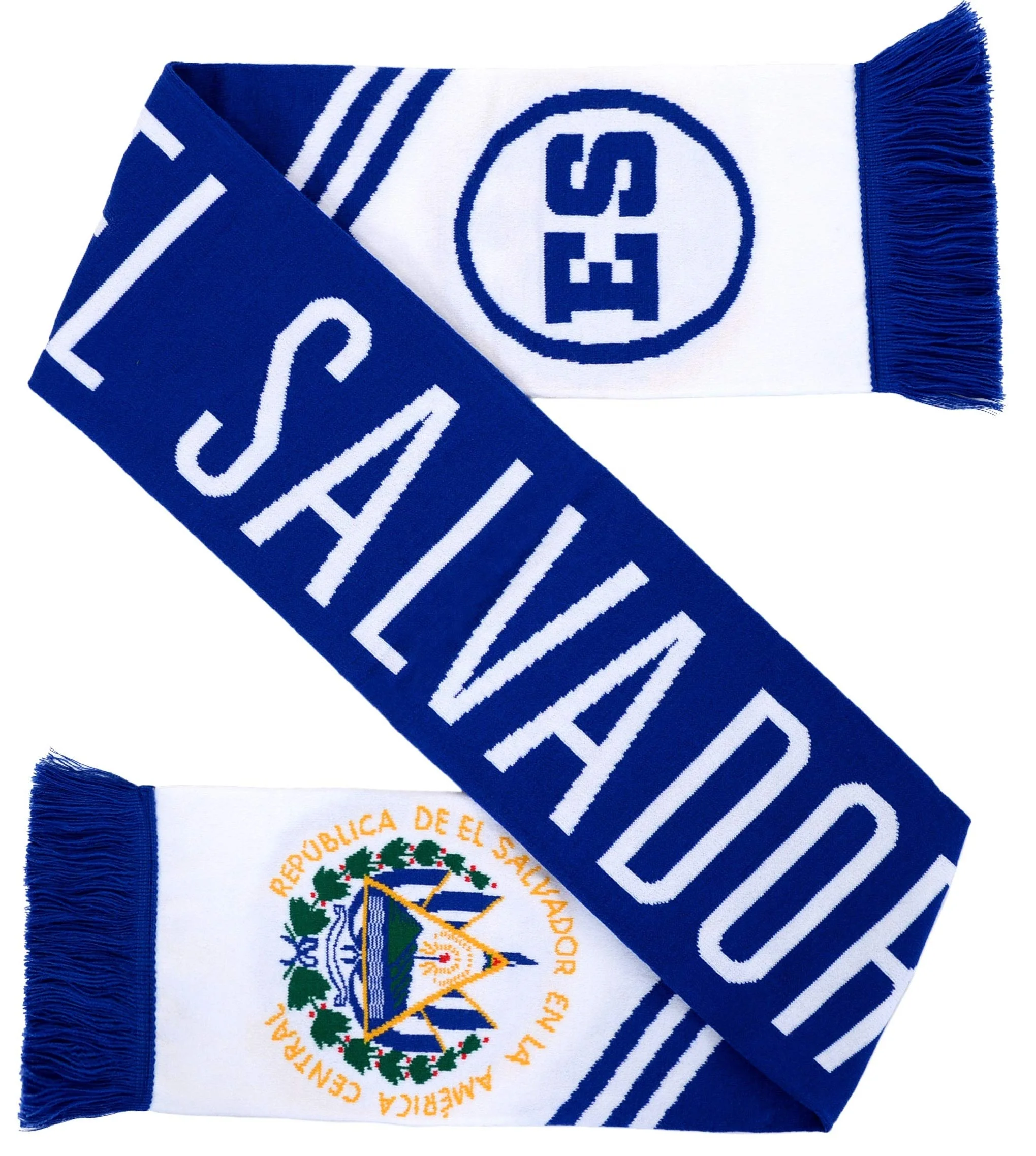 Adult Medium Printed Acrylic Warm Knitted Custom Fan Scarves Personalized Design Football Club Team Soccer Sport Scarf