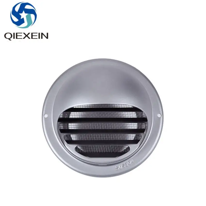 Good Coating 4 5 6 inch 304/201 Stainless Steel Ventilation Exhaust Grille Wall Ceiling Grille Ducting Vent Cover