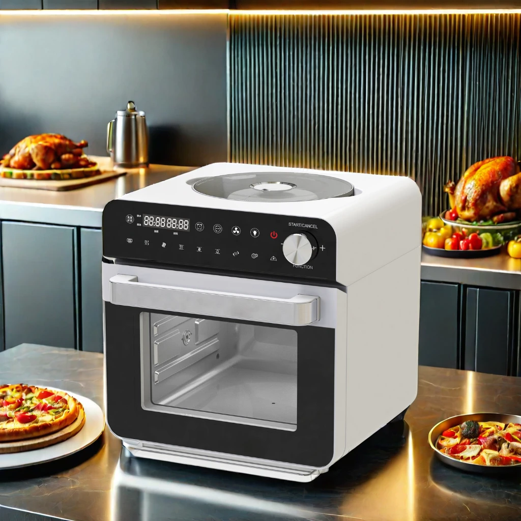 Household 15L Electric Air Fryer Digital Display Temperature Control Healthy Wifi Electric Air Deep Fryer Oven