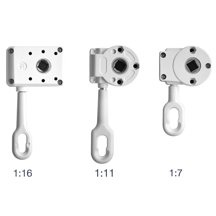 Manual Retractable Awning Gear Box Aluminium 1:7 Awning Gear Box Parts