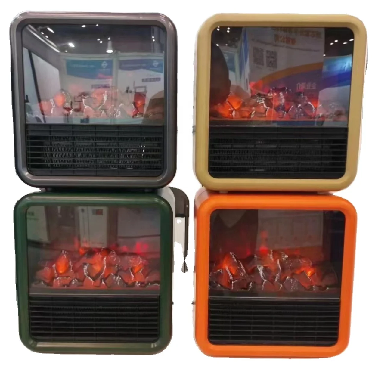 Ceramic heating Wholesale Price Child safety lock timer flame effect 1500w portable heating machine electric heater fireplace
