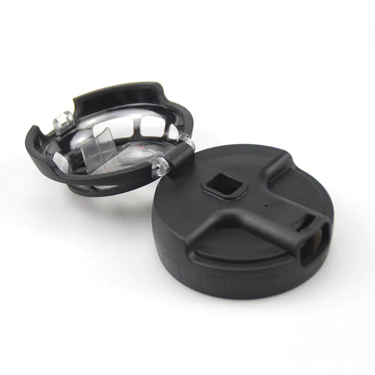 Высококачественный полностью Прозрачный поликарбонатный материал, пластиковая деталь для литья под давлением с вставной втулкой