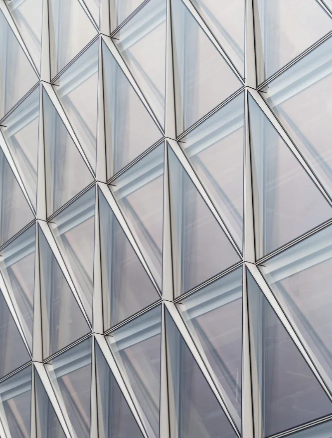 Building Construction Reflective Glass Aluminium Unit Curtain Wall System