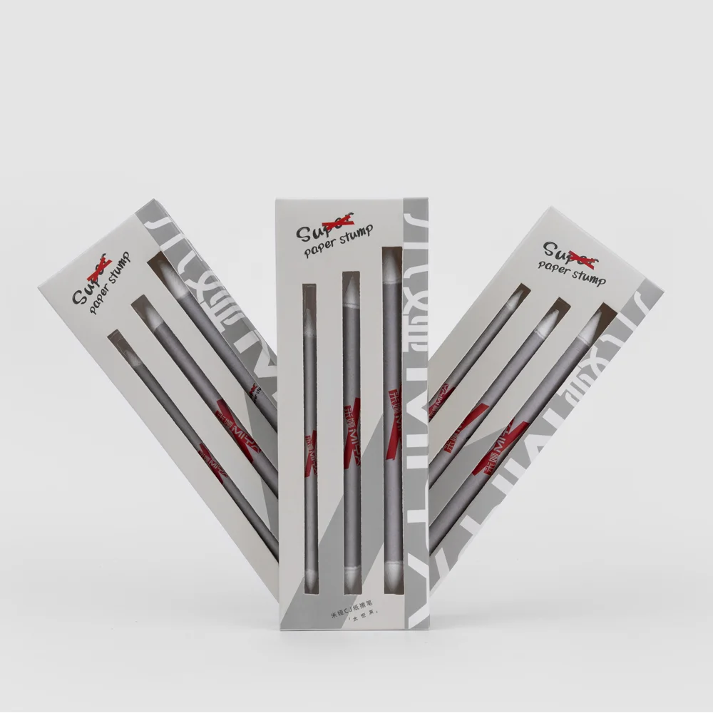 Art supplies 3 Pieces MIYA CJ Tortillons rubber erasers for kids