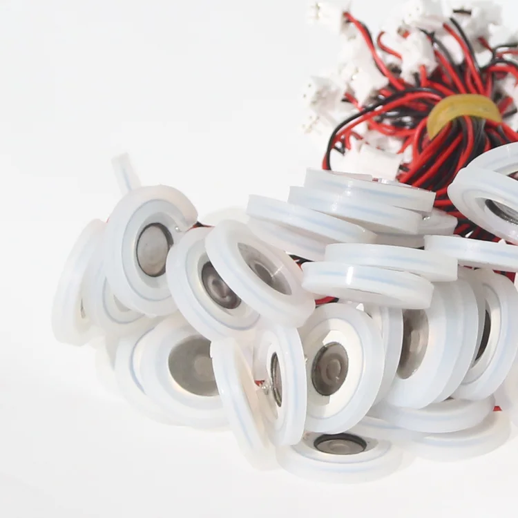 Ultrasonic Mist Sprayer OEM 10-20mm 152KHZ Transducer Piezoelectric Ceramics Discs Atomizer Humidifier Accessories With Wire