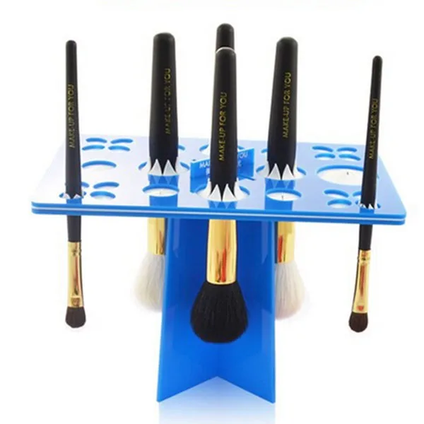 Make Up Tool Beauty Acrylic Makeup Brush Tree  Makeup Brush Dryer Stand Makeup Brush Drying Rack