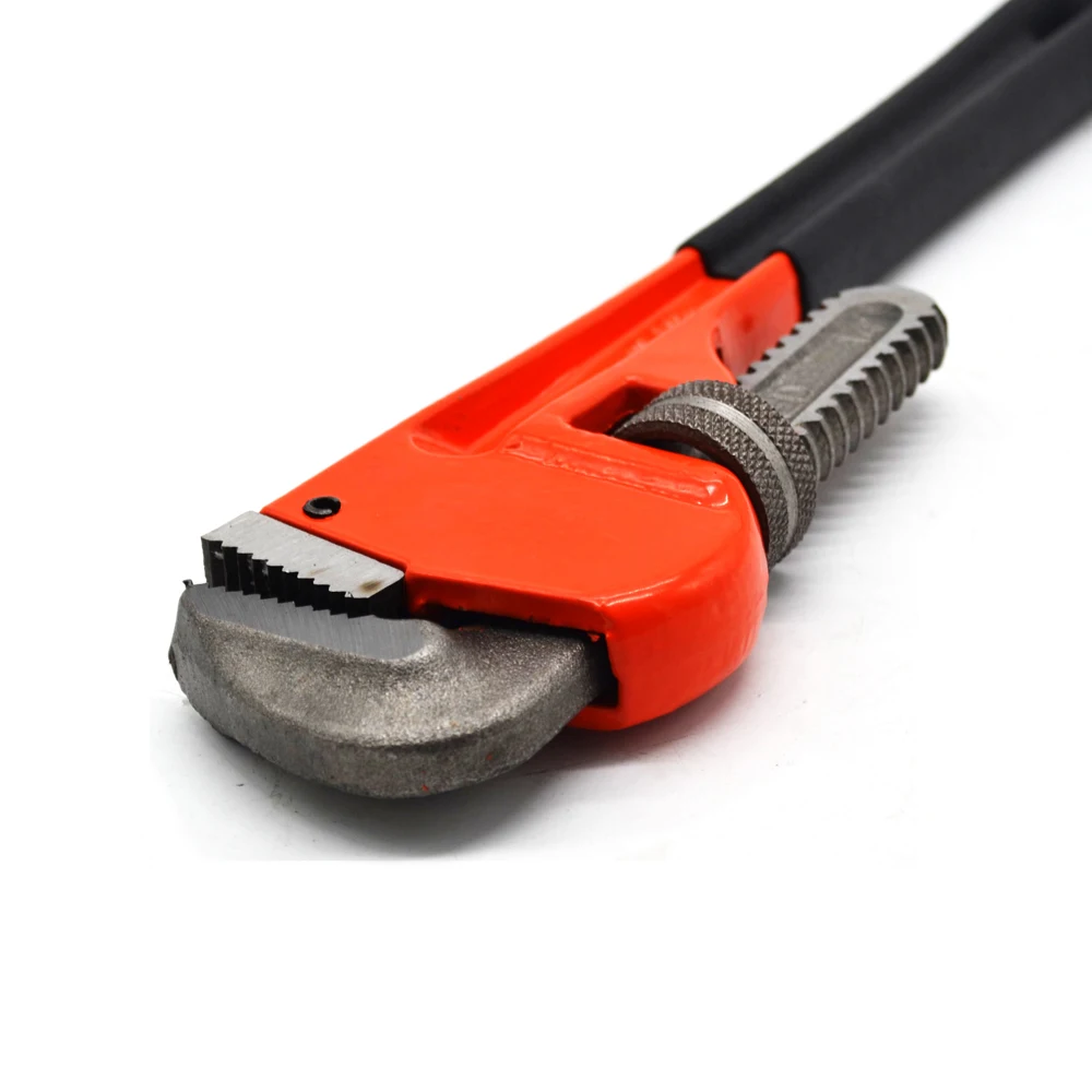 Guangzhou hand tool supplier 45 carbon steel  pipe wrench