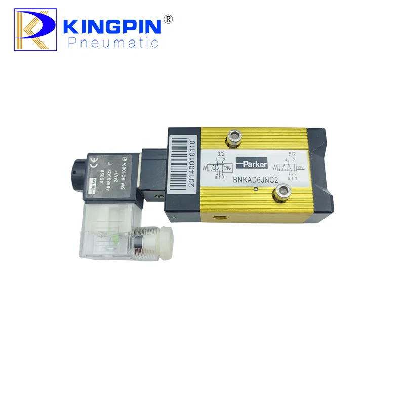 Parkers BNKAD6JNC2 instead of 2341n0120 two position five-way Solenoid valve