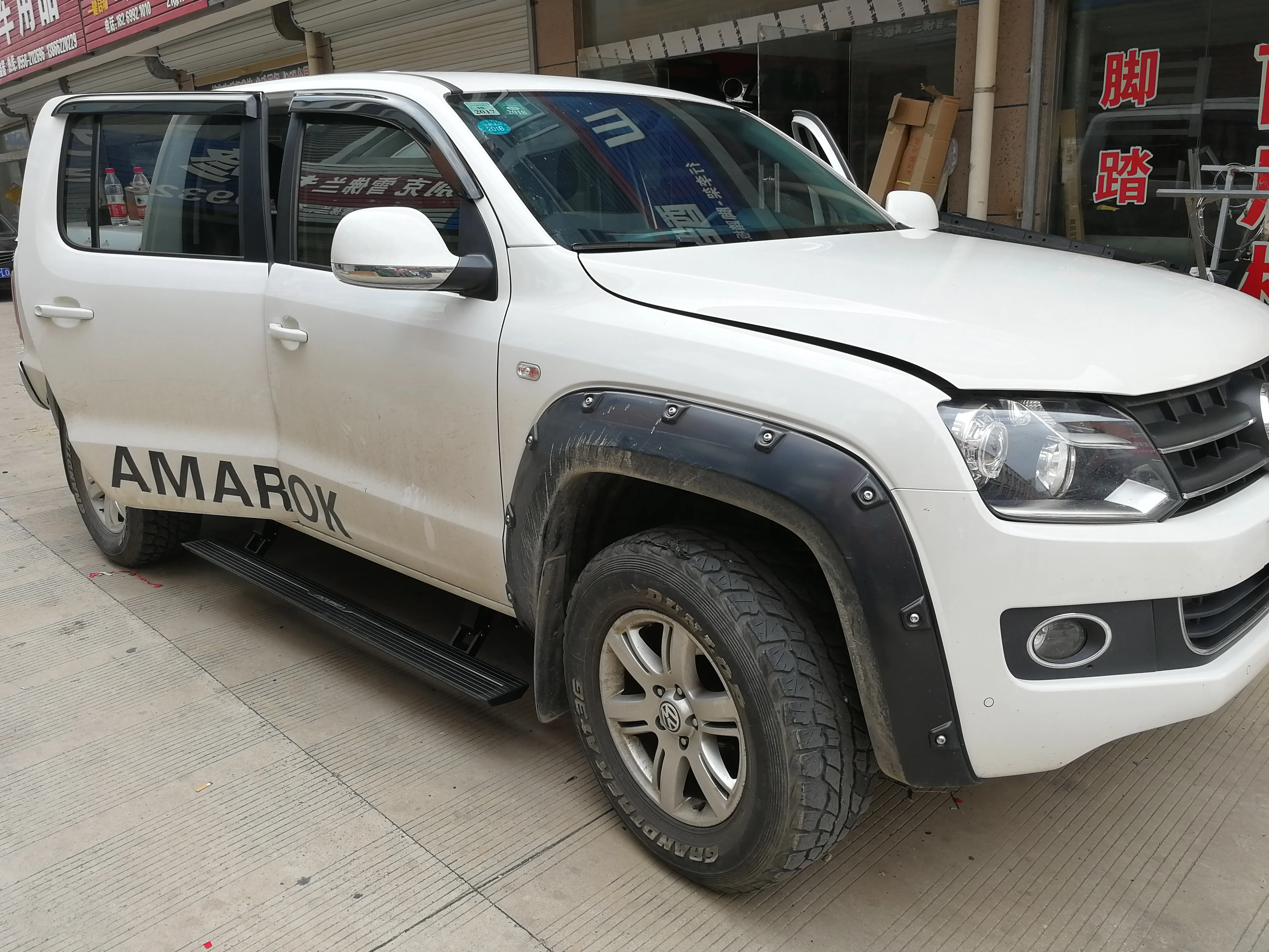 klt-A-209-High Quality Aluminum Electric Running Board Electric Side Step Power Step for VW AMOROK CREW CAB 2010-2016