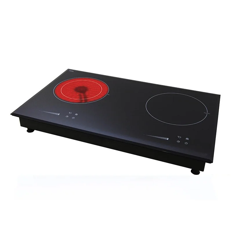Factory Price 3500W Electric Induction Cooker Touch Control Stainless Steel Aluminum Button Cooktop Household Kitchen Use