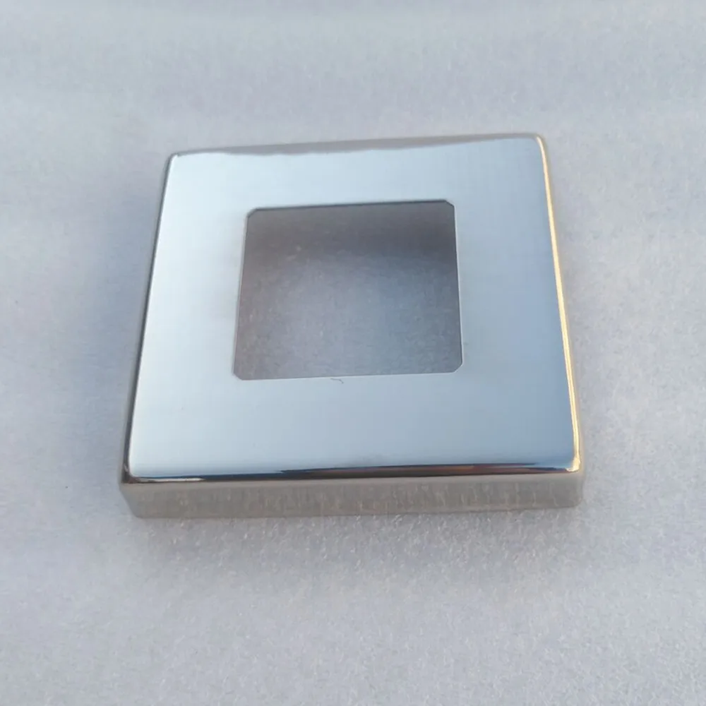 Stainless Steel 316 ,stainless steel 304 Square domed Plate Cover for Stainless steel post