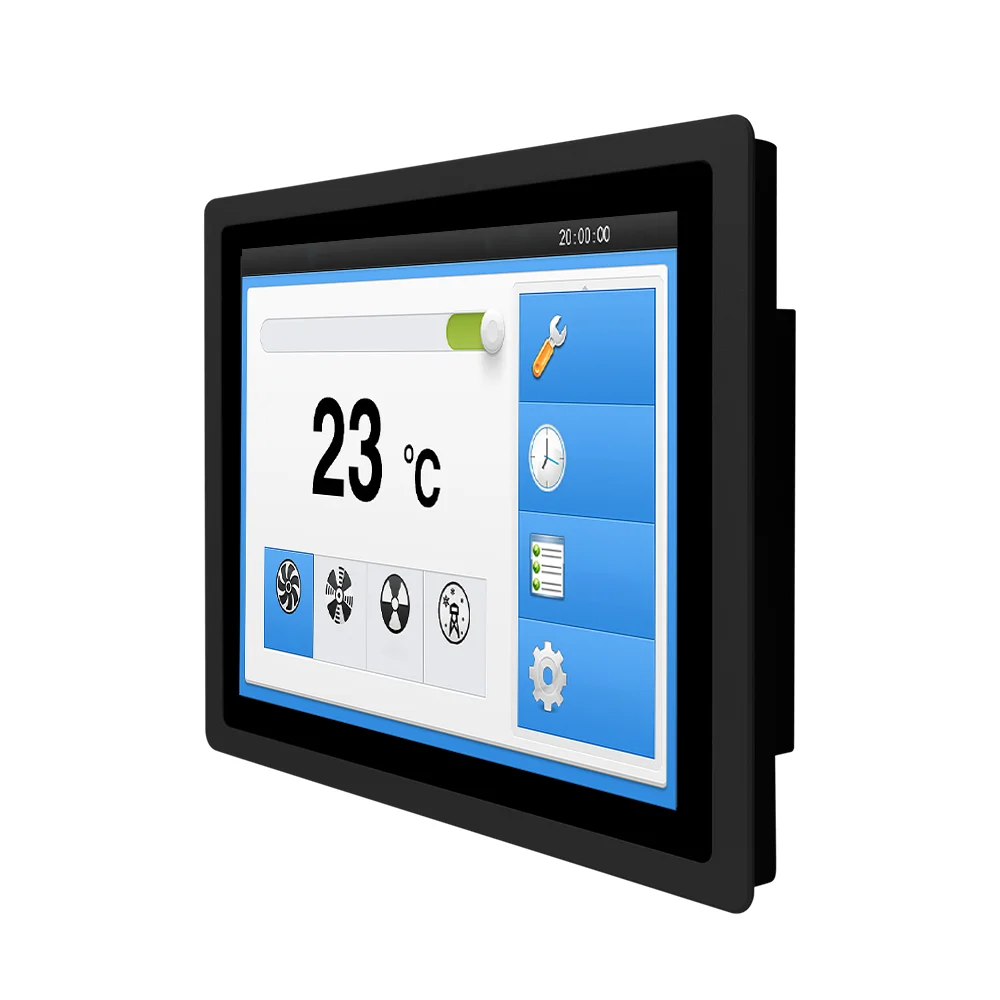 15 inch touch screen type HMI COM USB i3 4th industrial panel PC industrial monitor industrial controller for factory