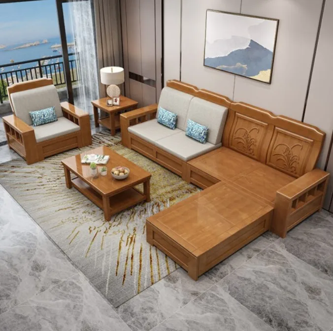 
detachable washable living room cloth art double person single person imperial foot pedal tea table TV ark sofas, sectionals 